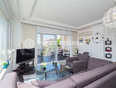 Роскошная квартира 2+1 с собственным садом и видом на море в Конаклы-id-8177-фото-2