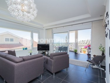 Роскошная квартира 2+1 с собственным садом и видом на море в Конаклы-id-8177-фото-3