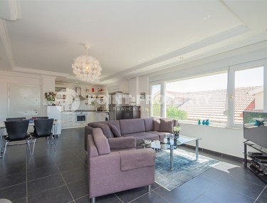 Роскошная квартира 2+1 с собственным садом и видом на море в Конаклы-id-8177-фото-4