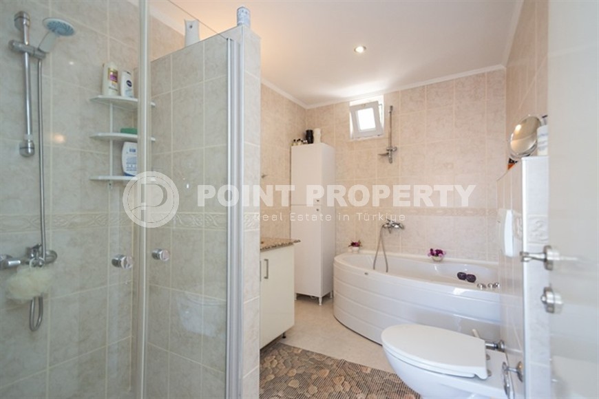 Роскошная квартира 2+1 с собственным садом и видом на море в Конаклы-id-8177-фото-14