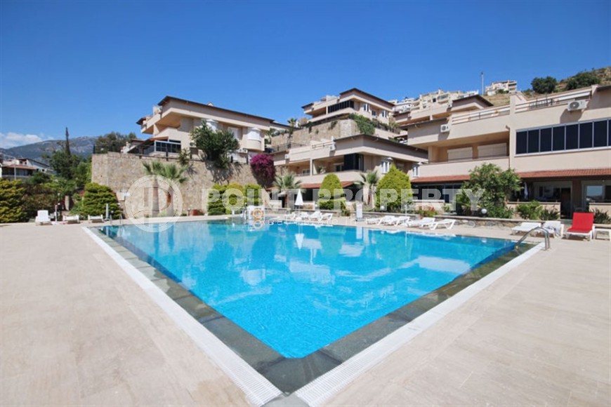 Luxury apartment with private access to the garden and sea views in the picturesque area of Alanya - Kargicak-id-8178-photo-25