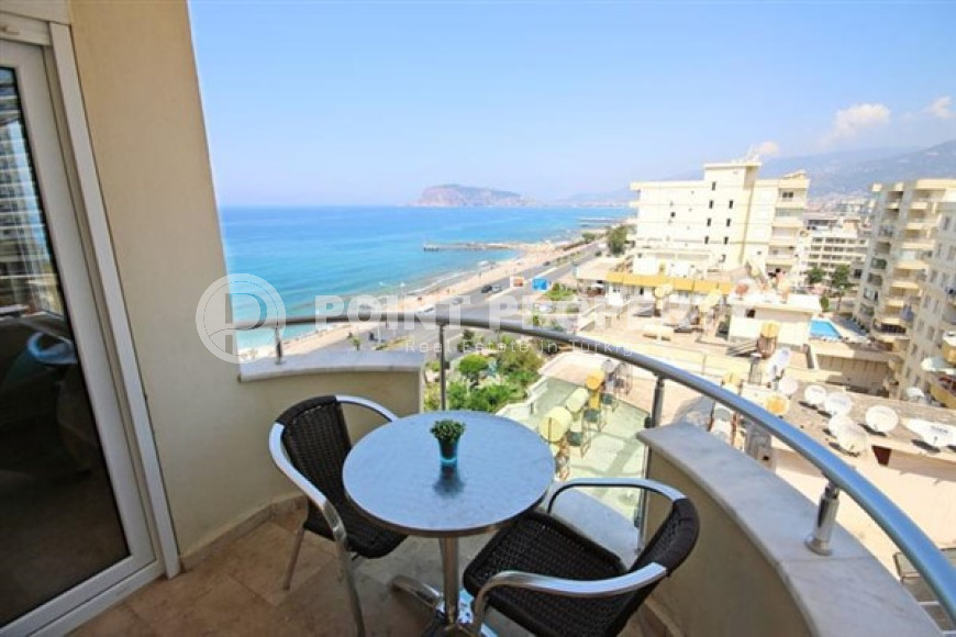 Пентхаус с тремя спальнями, 230м², с видом на Аланийскую крепость в центре района Тосмур, Алания-id-1640-фото-5