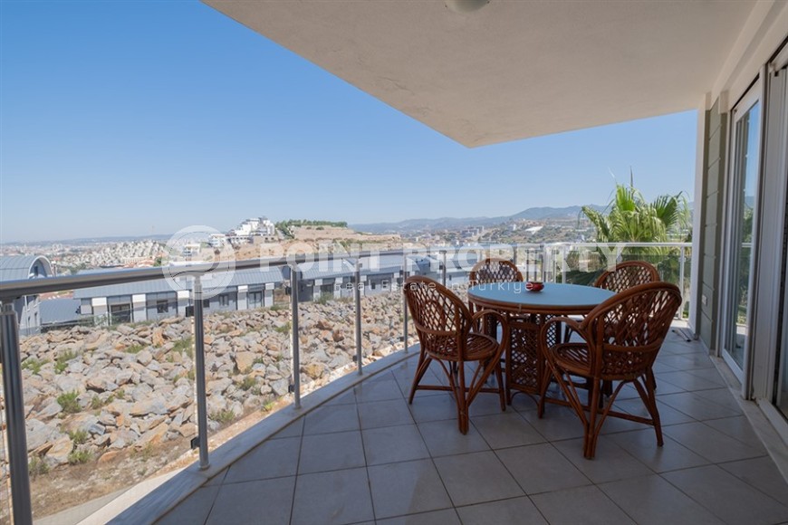 Двухуровневая квартира в Конаклы с потрясающим панорамным видом-id-8184-фото-5