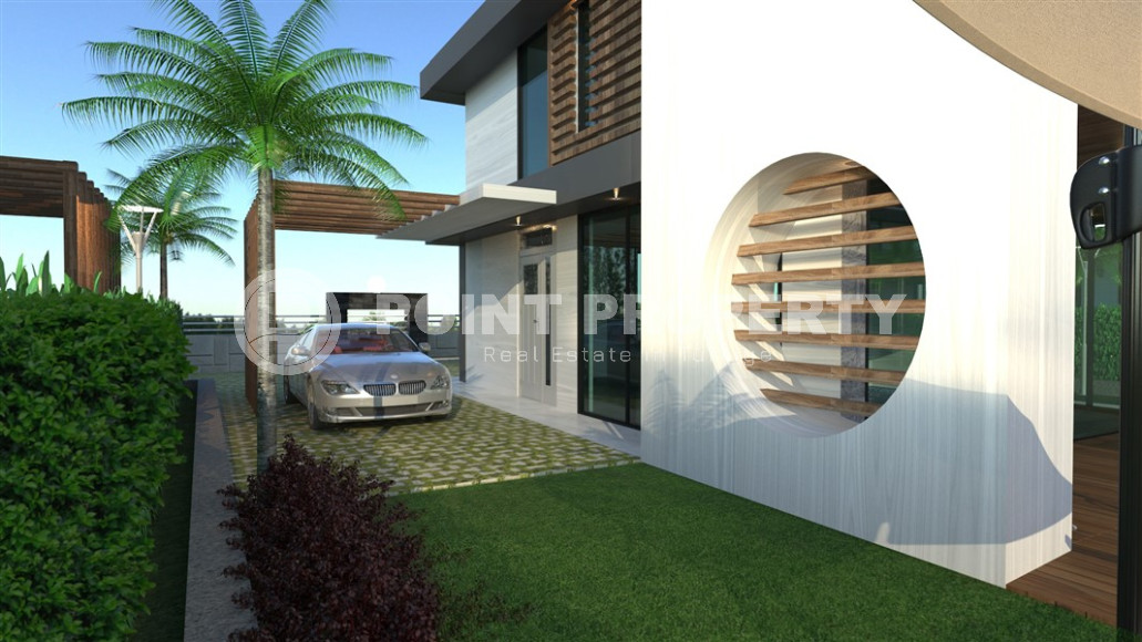 Last two villas in a new complex 600 m from the sea, Kargicak-id-1088-photo-7