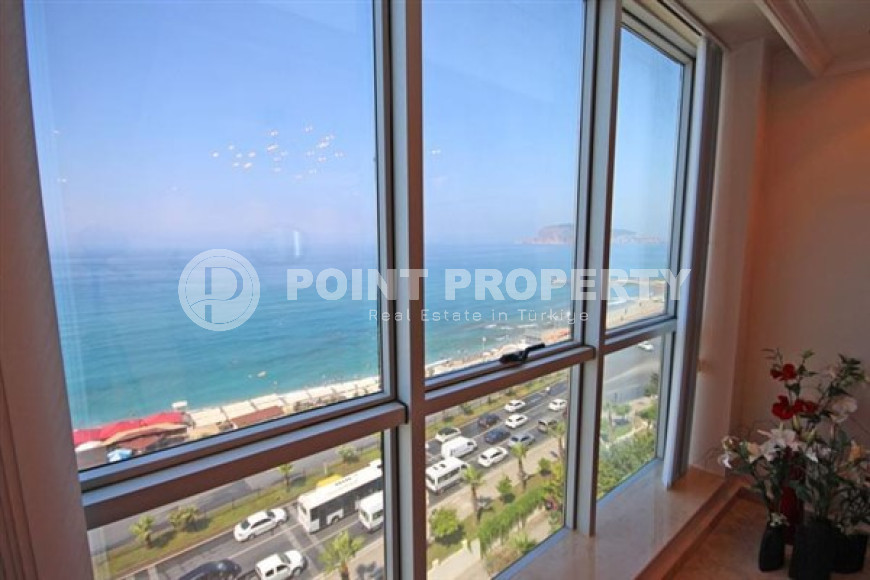 Пентхаус с тремя спальнями, 230м², с видом на Аланийскую крепость в центре района Тосмур, Алания-id-1640-фото-8