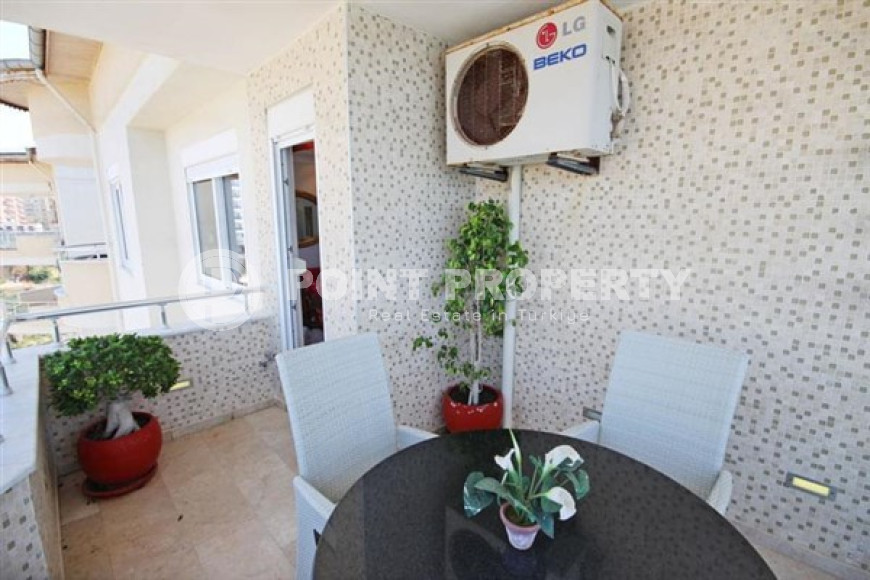 Пентхаус с тремя спальнями, 230м², с видом на Аланийскую крепость в центре района Тосмур, Алания-id-1640-фото-18