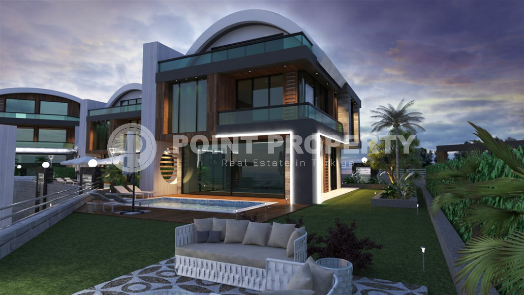 Last two villas in a new complex 600 m from the sea, Kargicak-id-1088-photo-9