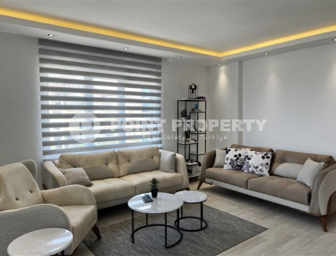 Stylish three-room apartment, 110m², with sea views in Avsallar area, Alanya, 900m from the sea-id-1641-photo-2