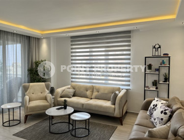 Stylish three-room apartment, 110m², with sea views in Avsallar area, Alanya, 900m from the sea-id-1641-photo-5