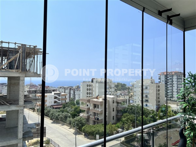 Stylish three-room apartment, 110m², with sea views in Avsallar area, Alanya, 900m from the sea-id-1641-photo-8