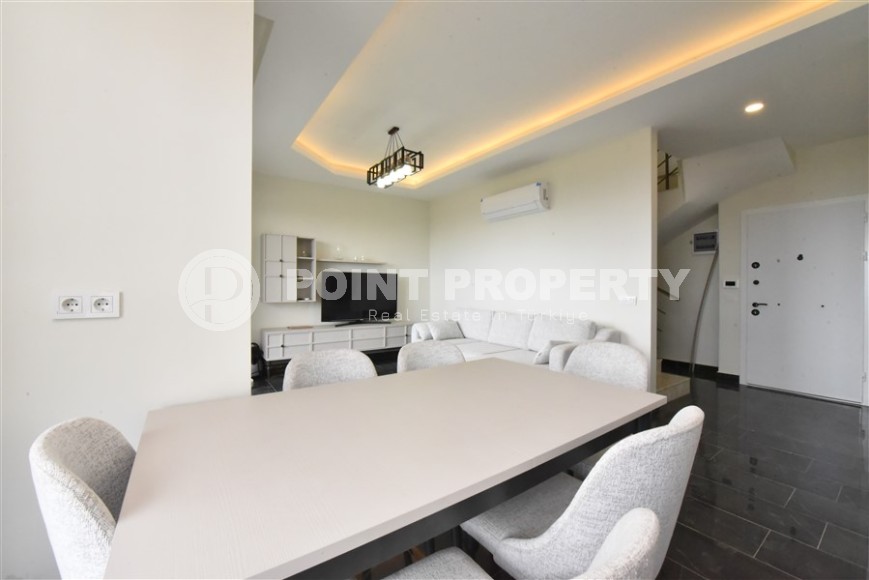 Duplex 2+1 with sea views for sale in Demirtas area, Alanya!-id-8206-photo-3
