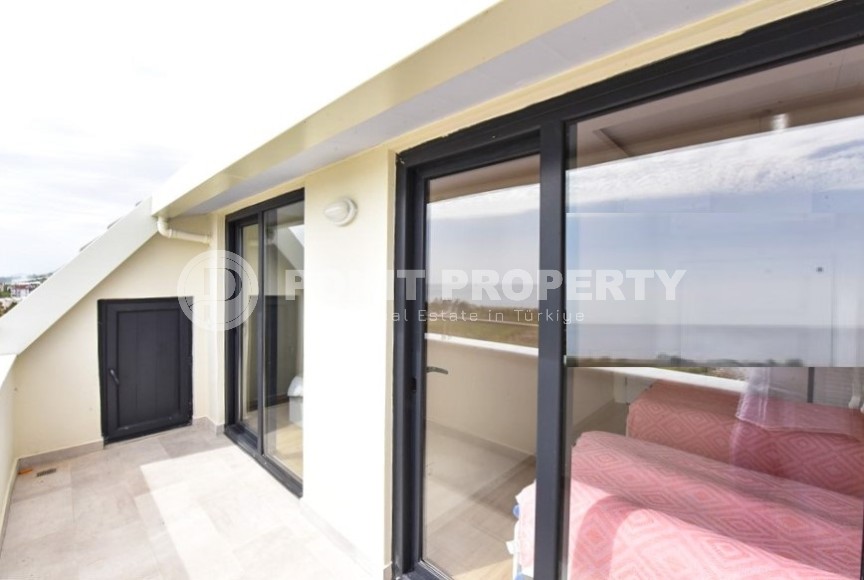 Продаётся дуплекс 2+1 с видом на море в районе Демирташ, Алания!-id-8206-фото-7