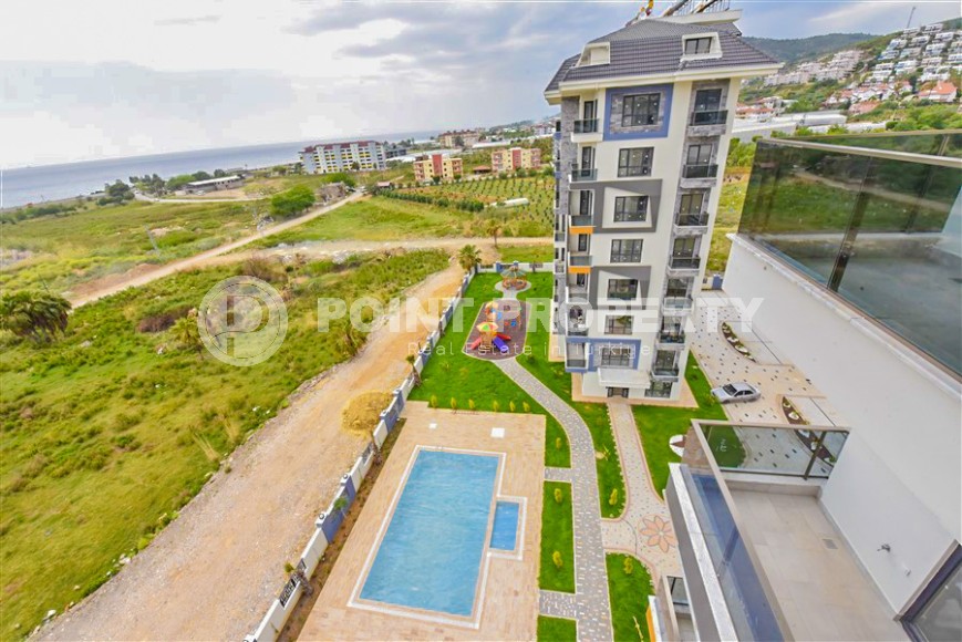 Продаётся дуплекс 2+1 с видом на море в районе Демирташ, Алания!-id-8206-фото-19