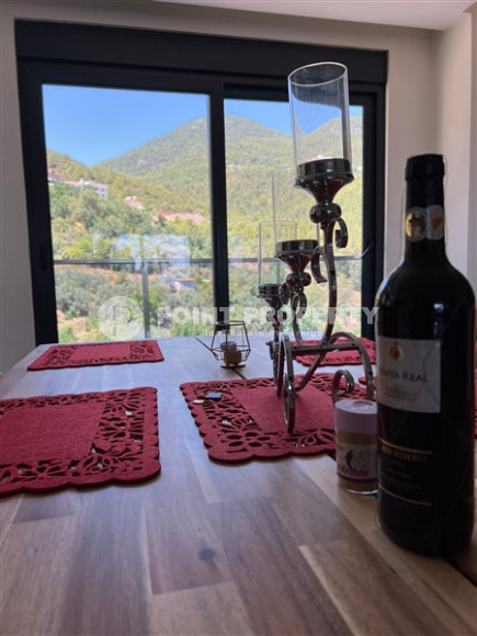 Фешенебельный дуплекс с тремя спалоьнями,225м², с потрясающими видами в районе Алании Тепе-id-1642-фото-8