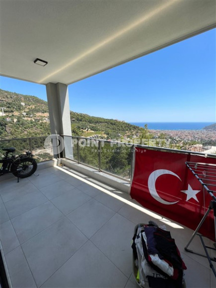 Фешенебельный дуплекс с тремя спалоьнями,225м², с потрясающими видами в районе Алании Тепе-id-1642-фото-12