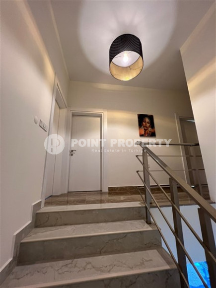 Фешенебельный дуплекс с тремя спалоьнями,225м², с потрясающими видами в районе Алании Тепе-id-1642-фото-15