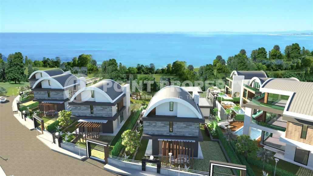 Last two villas in a new complex 600 m from the sea, Kargicak-id-1088-photo-14