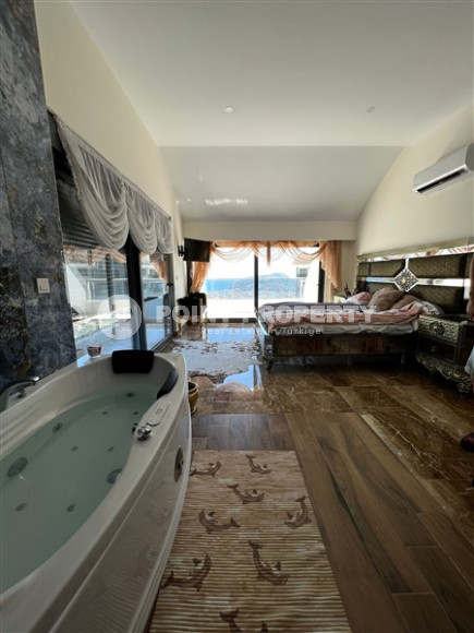 Фешенебельный дуплекс с тремя спалоьнями,225м², с потрясающими видами в районе Алании Тепе-id-1642-фото-24