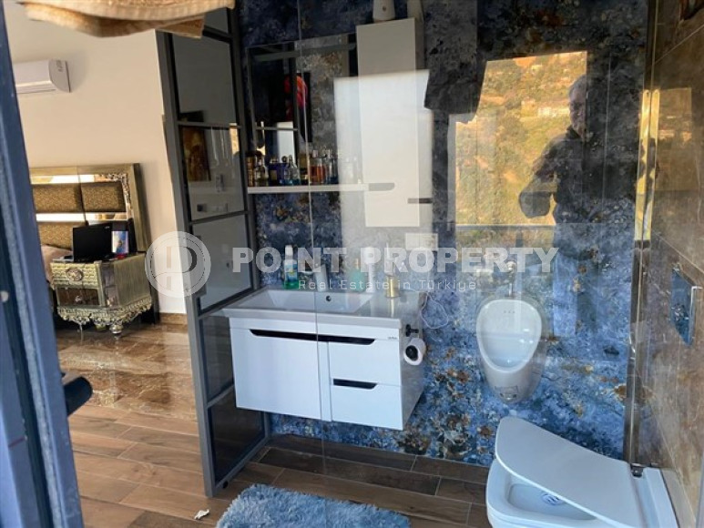 Фешенебельный дуплекс с тремя спалоьнями,225м², с потрясающими видами в районе Алании Тепе-id-1642-фото-25