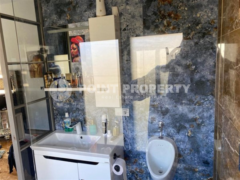 Фешенебельный дуплекс с тремя спалоьнями,225м², с потрясающими видами в районе Алании Тепе-id-1642-фото-35