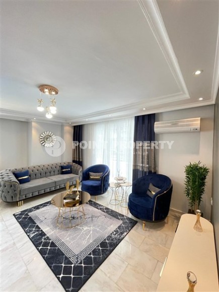 Добротная квартира в районе Оба с мебелью и техникой-id-8216-фото-3