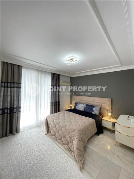 Добротная квартира в районе Оба с мебелью и техникой-id-8216-фото-6