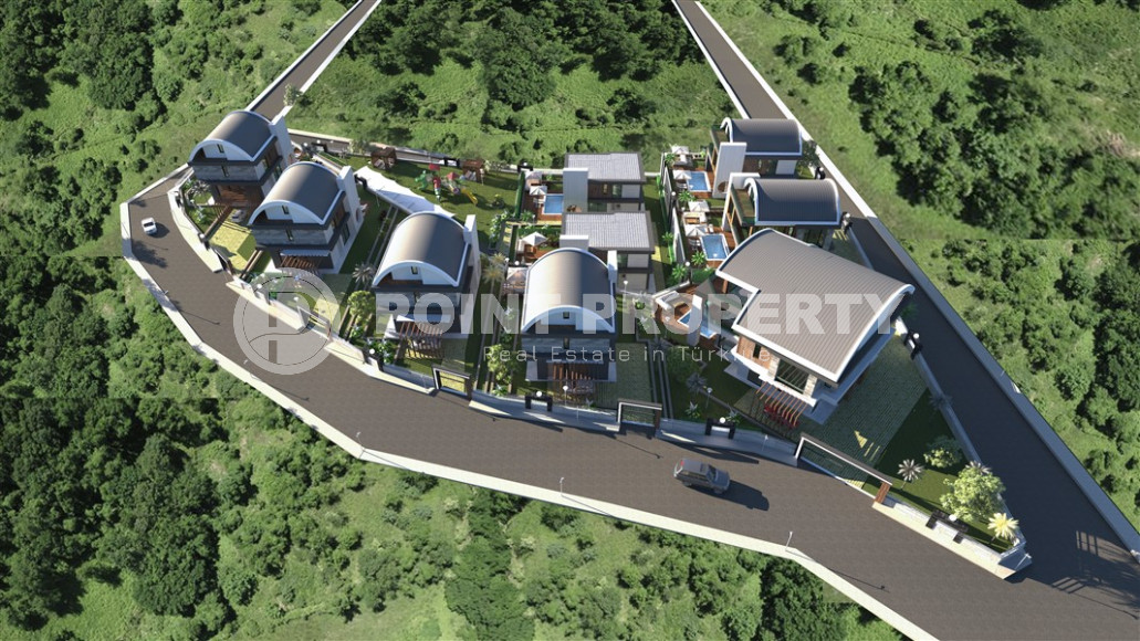 Last two villas in a new complex 600 m from the sea, Kargicak-id-1088-photo-17