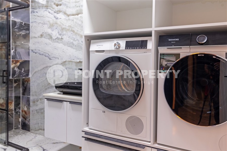 Фешенебельная четырехэтажная вилла, 515м², с частной инфраструктурой в Каргыджаке, в 1300м от моря-id-2155-фото-8