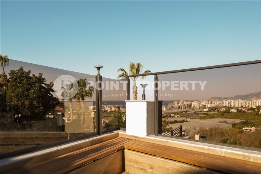 Фешенебельная четырехэтажная вилла, 515м², с частной инфраструктурой в Каргыджаке, в 1300м от моря-id-2155-фото-14