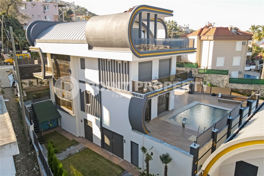 Фешенебельная четырехэтажная вилла, 515м², с частной инфраструктурой в Каргыджаке, в 1300м от моря-id-2155-фото-25