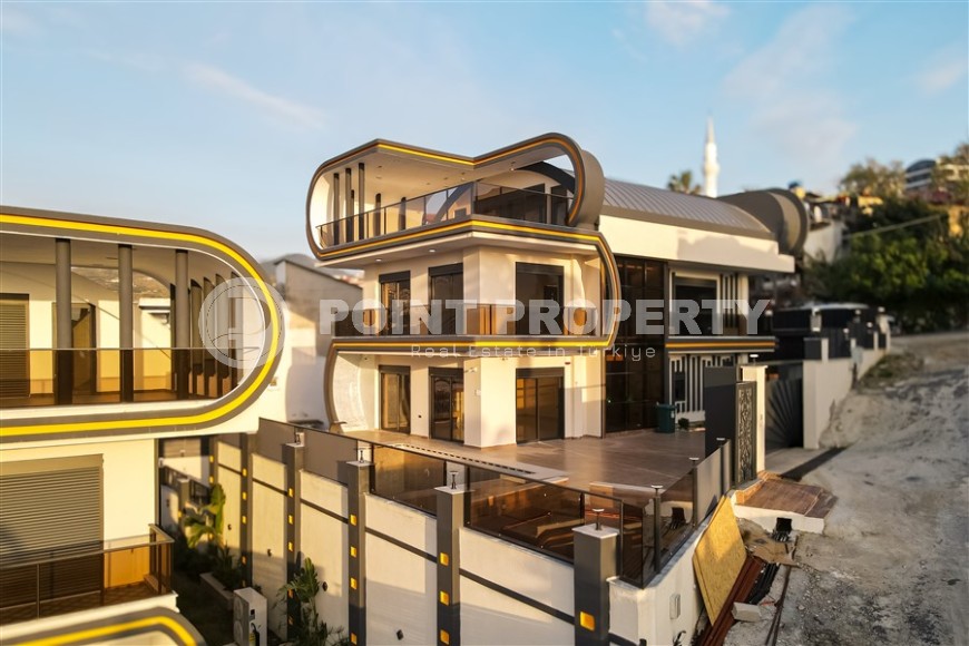 Фешенебельная четырехэтажная вилла, 515м², с частной инфраструктурой в Каргыджаке, в 1300м от моря-id-2155-фото-27