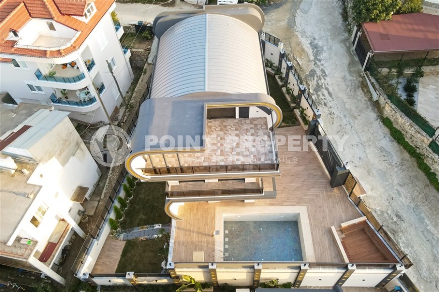 Фешенебельная четырехэтажная вилла, 515м², с частной инфраструктурой в Каргыджаке, в 1300м от моря-id-2155-фото-28