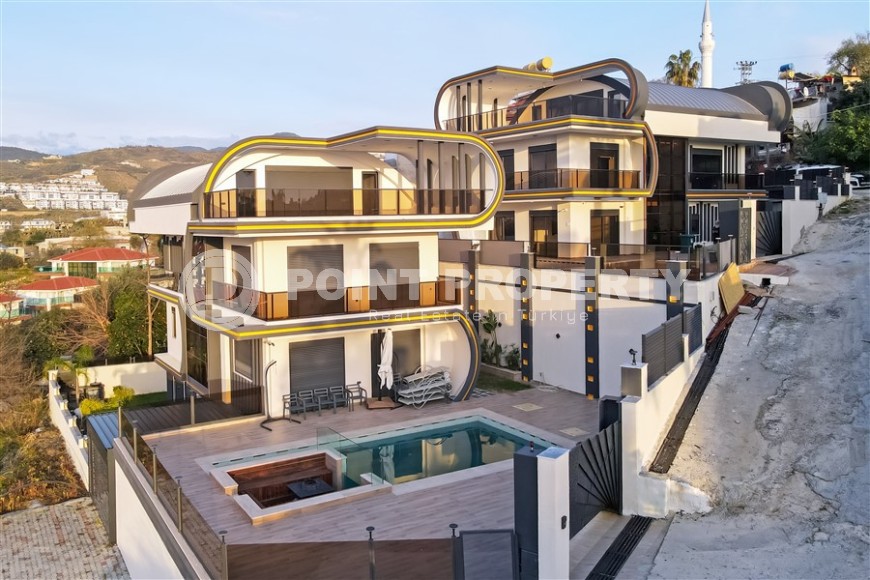 Фешенебельная четырехэтажная вилла, 515м², с частной инфраструктурой в Каргыджаке, в 1300м от моря-id-2155-фото-29
