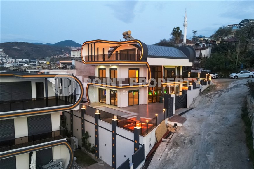 Фешенебельная четырехэтажная вилла, 515м², с частной инфраструктурой в Каргыджаке, в 1300м от моря-id-2155-фото-30