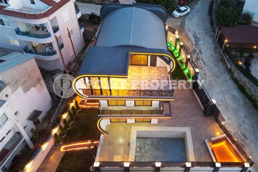 Фешенебельная четырехэтажная вилла, 515м², с частной инфраструктурой в Каргыджаке, в 1300м от моря-id-2155-фото-31