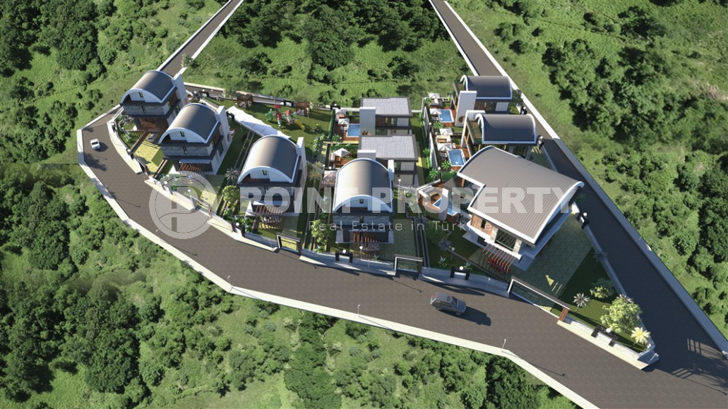 Last two villas in a new complex 600 m from the sea, Kargicak-id-1088-photo-19