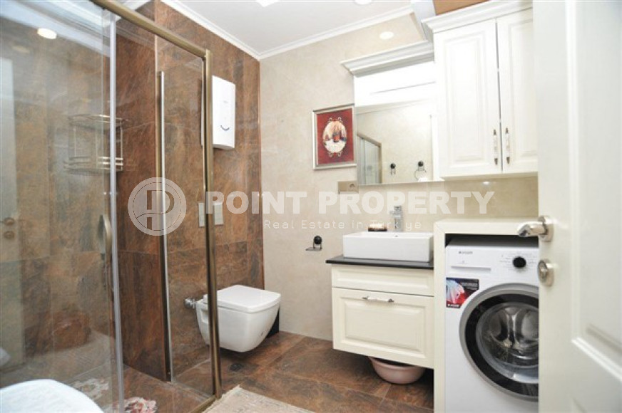 Просторные трехкомнатные апартаменты в новом элитном комплексе. 250 метров до моря. Район Каргыджак-id-1645-фото-10