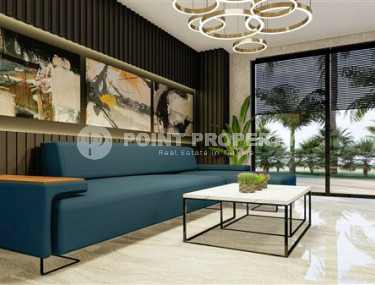 Просторная двухкомнатная квартира на завершающем этапе строительтсва, 75 м2, в элитном районе Кестель, Алания, 200 метров до моря-id-1646-фото-4