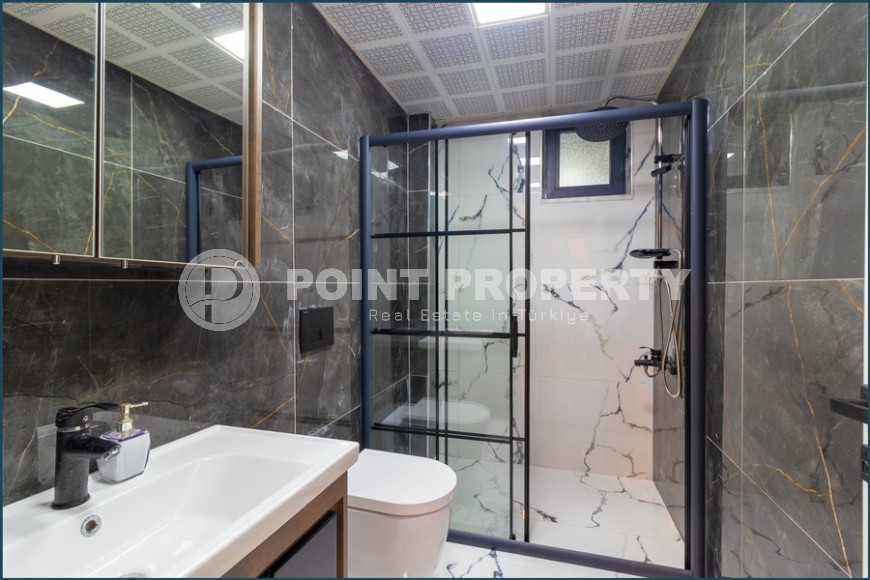 Роскошная вилла-дуплекс с террасой в живописном районе Каргыджак!-id-8239-фото-6