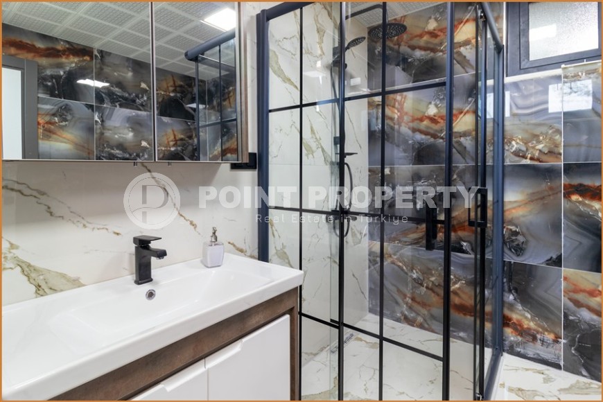 Роскошная вилла-дуплекс с террасой в живописном районе Каргыджак!-id-8239-фото-7