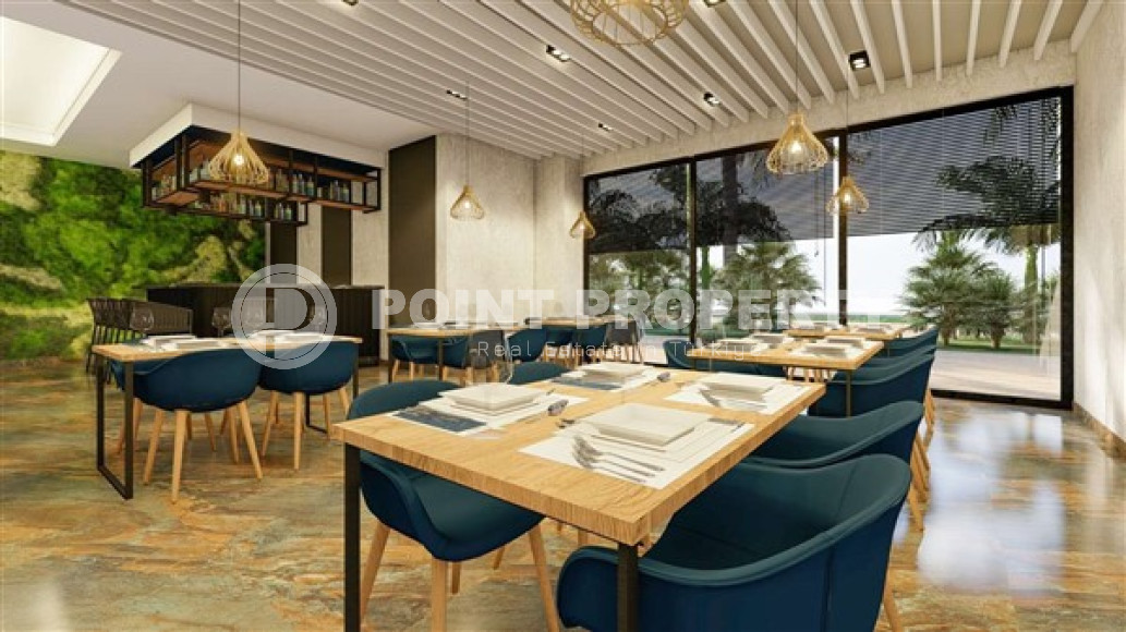 Просторная двухкомнатная квартира на завершающем этапе строительтсва, 75 м2, в элитном районе Кестель, Алания, 200 метров до моря-id-1646-фото-6