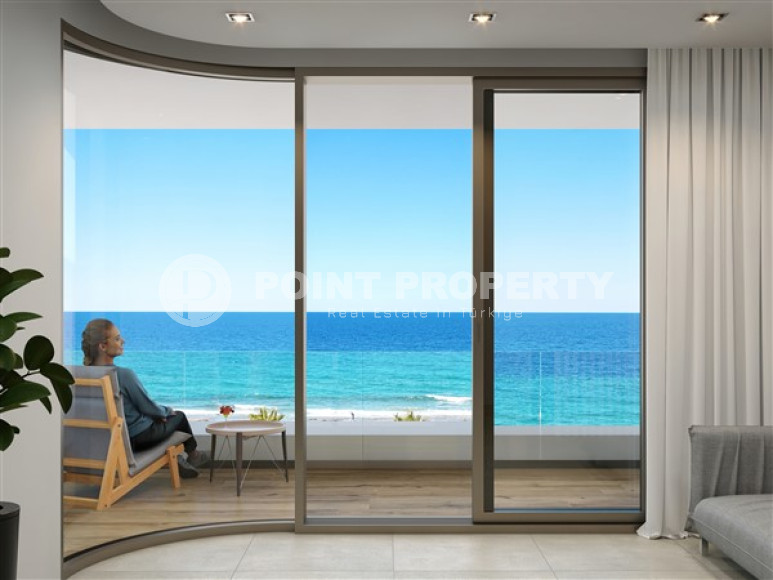 Apartments of different layouts in a complex on the seashore in the Kestel area, Alanya, from a construction company-id-1647-photo-7