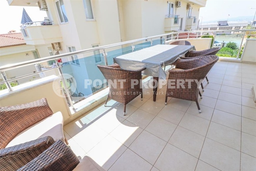 Шикарный дуплекс с садом недалеко от моря в Конаклы!-id-8247-фото-13