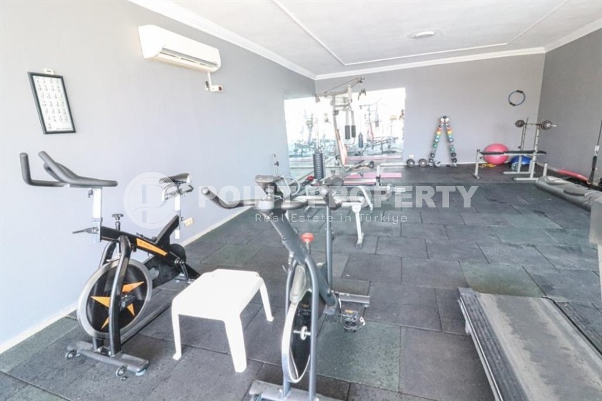 Шикарный дуплекс с садом недалеко от моря в Конаклы!-id-8247-фото-15