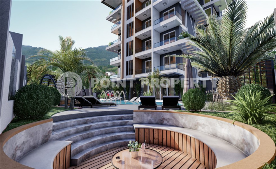 Квартиры на продажу в жилом комплексе на этапе строительства в районе Махмутлар, в 2500 метрах от моря. Беспроцентная рассрочка. 47- 100 м2.-id-1092-фото-4