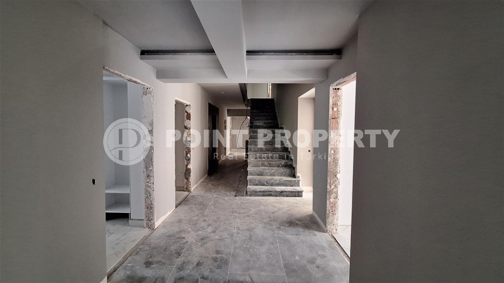 Двухкомнатные квартиры и квартиры-студии, 32-65м², в новом проекте с бассейном в центре Алании-id-2284-фото-14