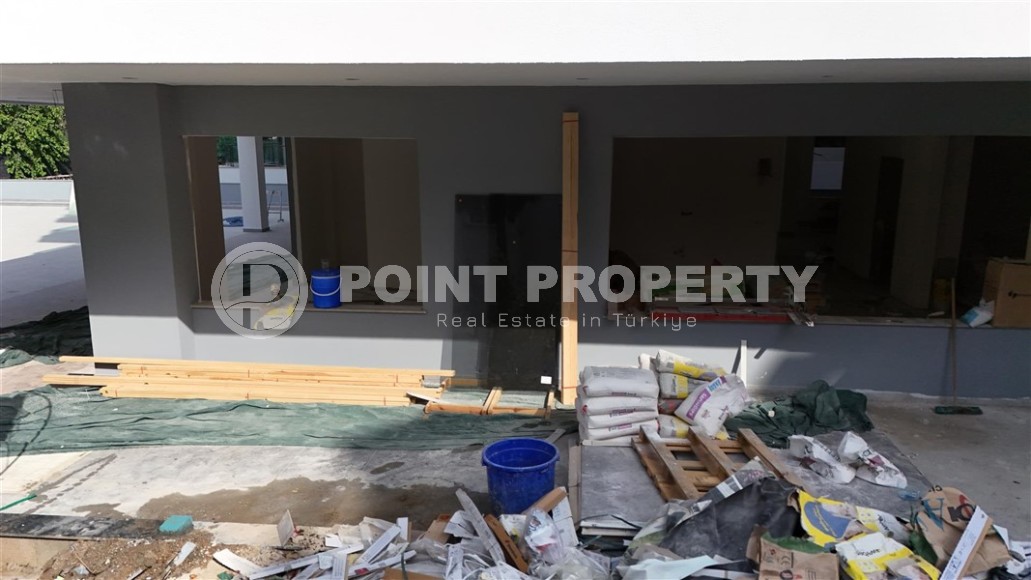 Двухкомнатные квартиры и квартиры-студии, 32-65м², в новом проекте с бассейном в центре Алании-id-2284-фото-23