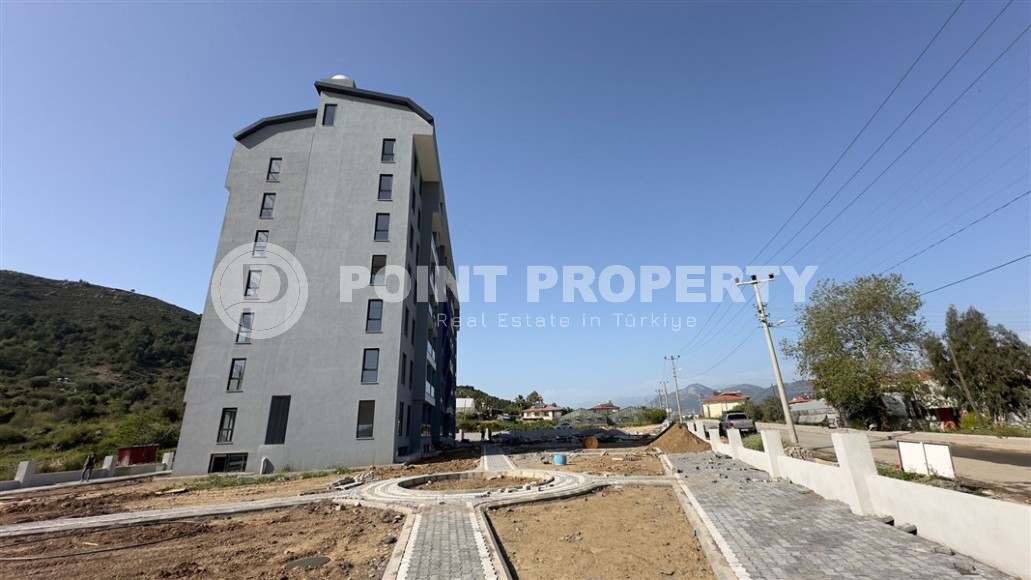 Spacious one-bedroom apartment in a new complex in Gazipasa-id-8253-photo-15