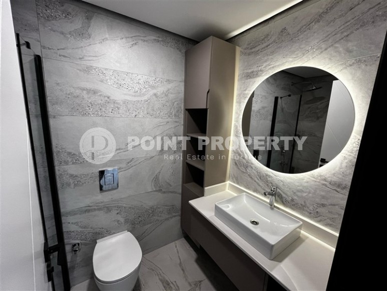 Небольшая квартира с качественной чистовой отделкой в 800 метрах от моря, в популярном районе Аланьи - Нижняя Оба-id-7256-фото-10