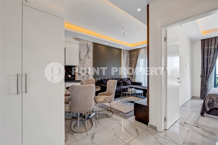 Apartments from the owner in a complex under construction in the Avsallar area, a large area of the complex and sea views-id-1467-photo-2